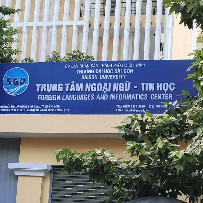 Thiết kế biển hiệu trường học Đà Nẵng