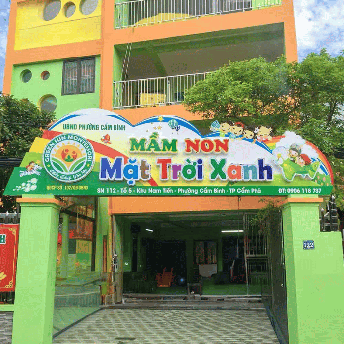 Thiết kế biển hiệu trường học Đà Nẵng